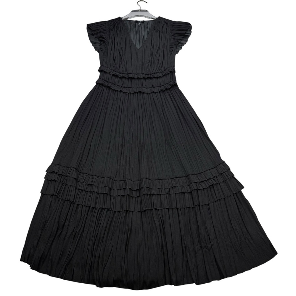 Current Air Sereia Pleated Midi dress, XS